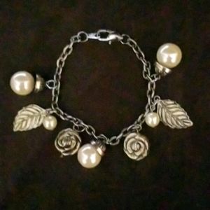 Vintage 14kgp Charm Bracelet